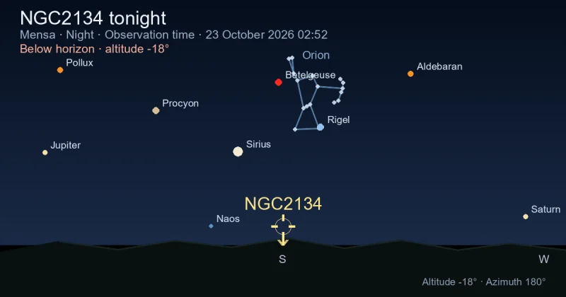 NGC2134 tonight