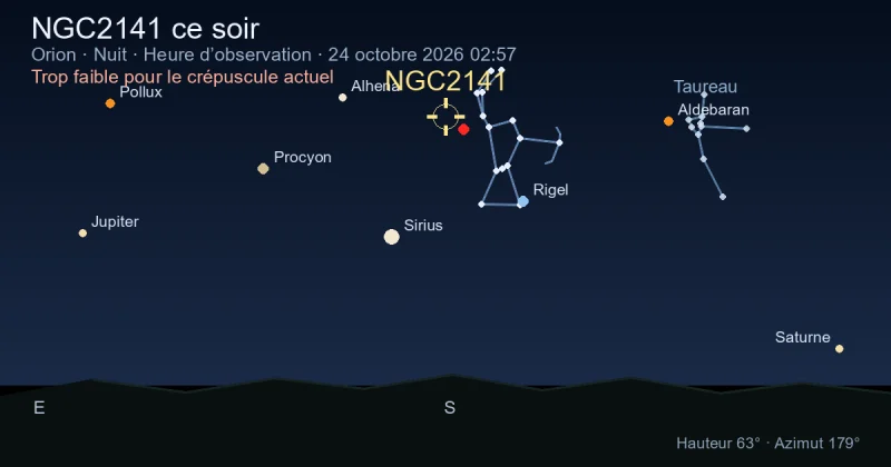NGC2141 ce soir
