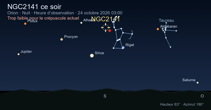 NGC2141 ce soir