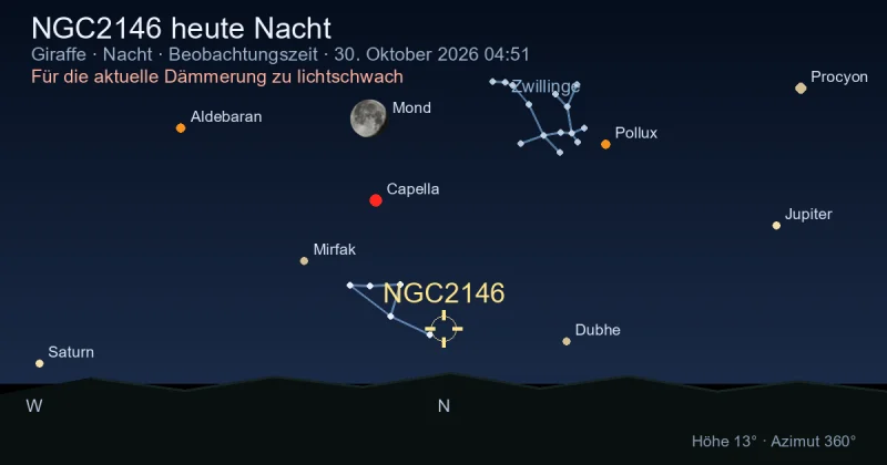 NGC2146 heute Nacht