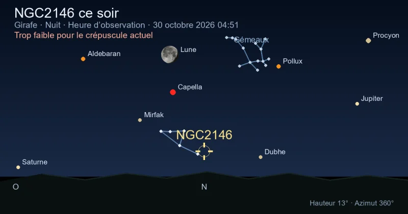 NGC2146 ce soir