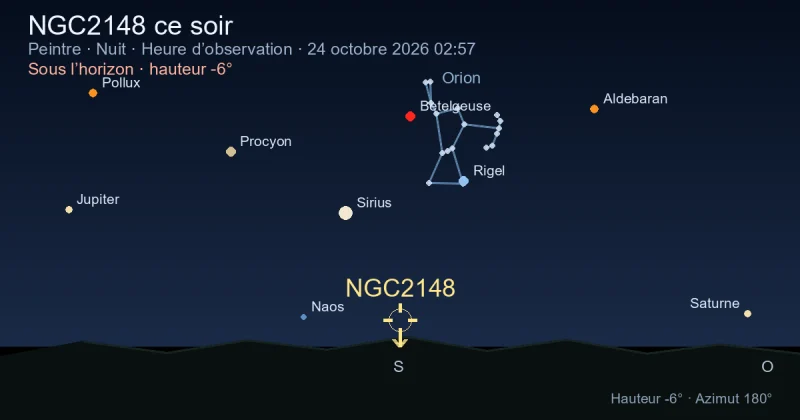 NGC2148 ce soir