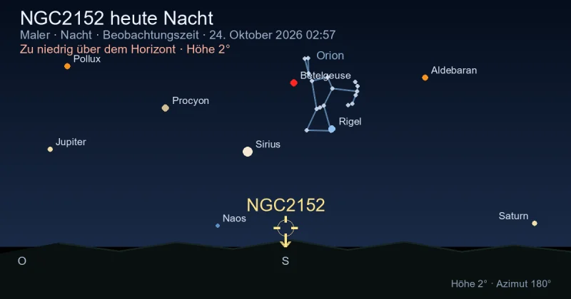 NGC2152 heute Nacht