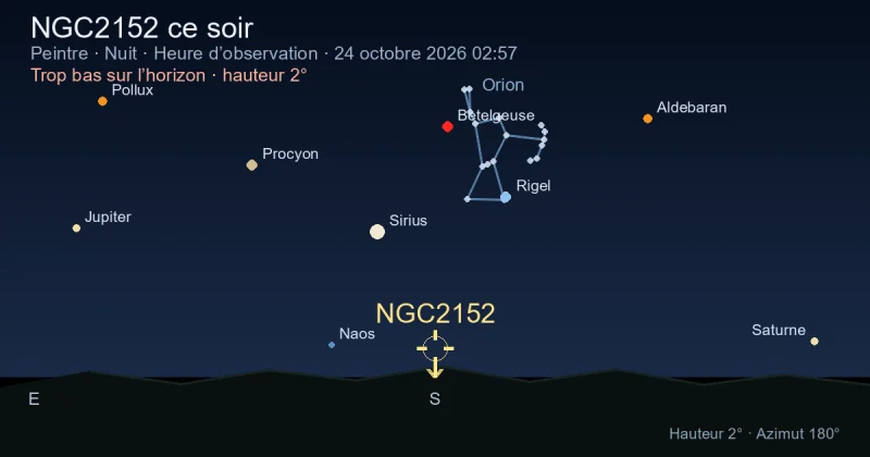 NGC2152 ce soir