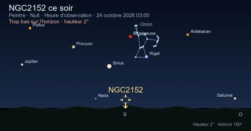 NGC2152 ce soir