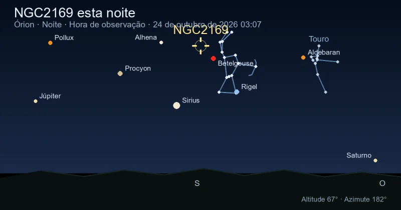 NGC2169 esta noite
