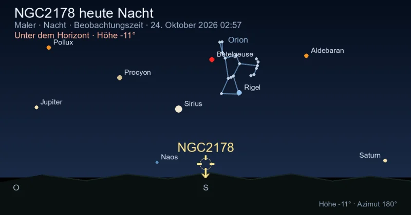 NGC2178 heute Nacht