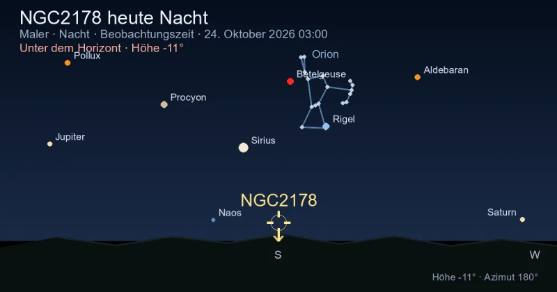 NGC2178 heute Nacht