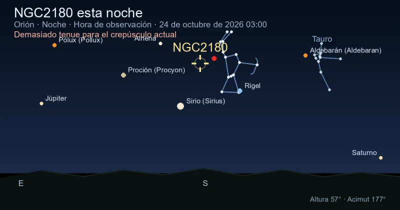 NGC2180 esta noche