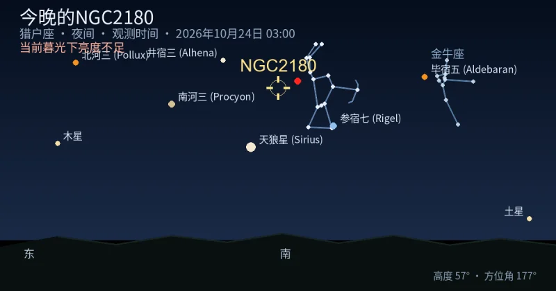 今晚的NGC2180