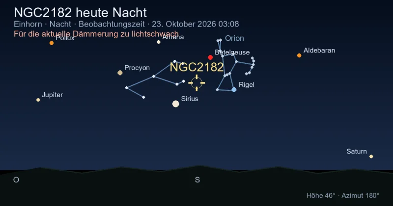 NGC2182 heute Nacht