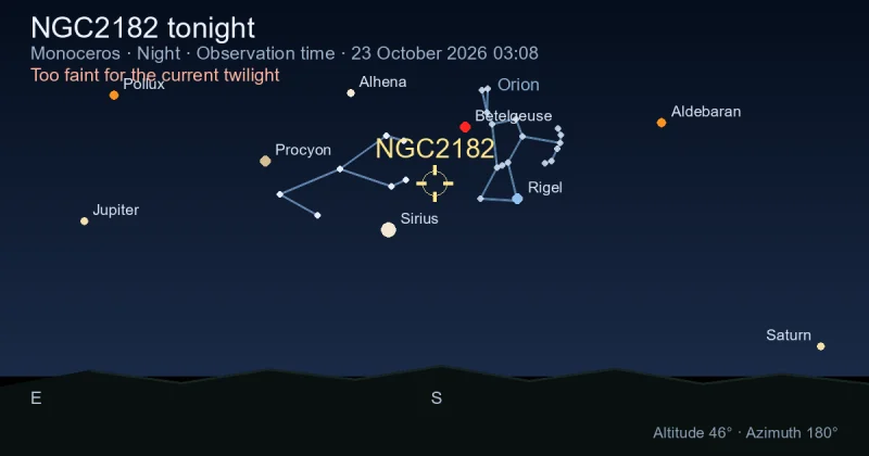 NGC2182 tonight