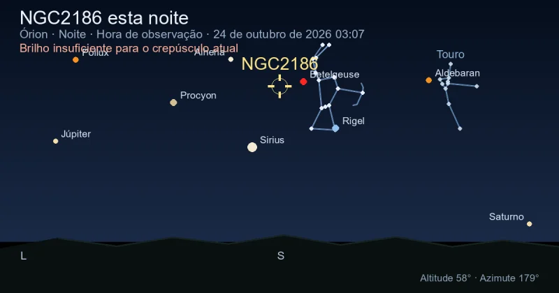 NGC2186 esta noite