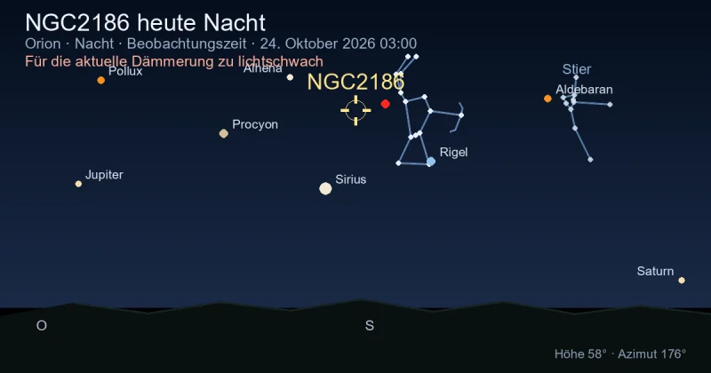 NGC2186 heute Nacht