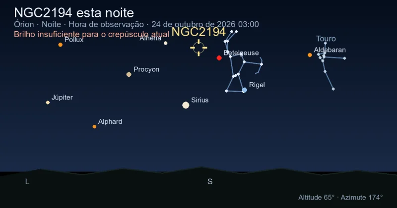 NGC2194 esta noite