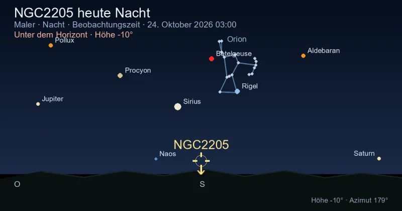 NGC2205 heute Nacht