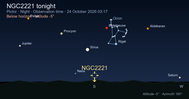 NGC2221 tonight