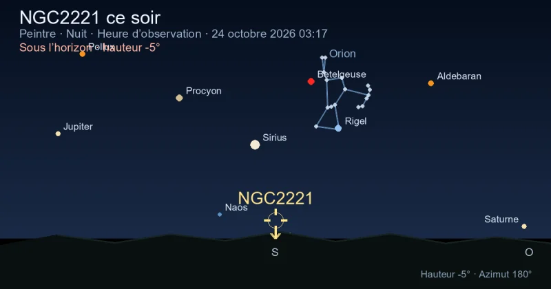 NGC2221 ce soir
