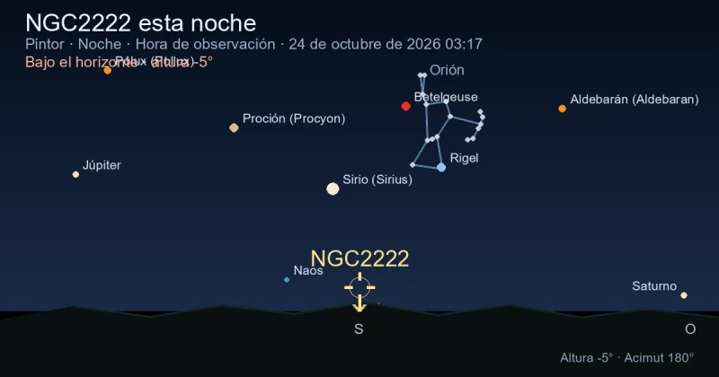 NGC2222 esta noche