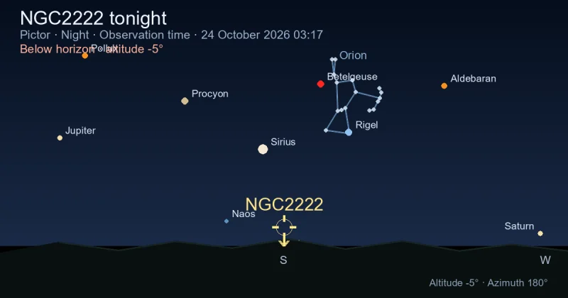 NGC2222 tonight