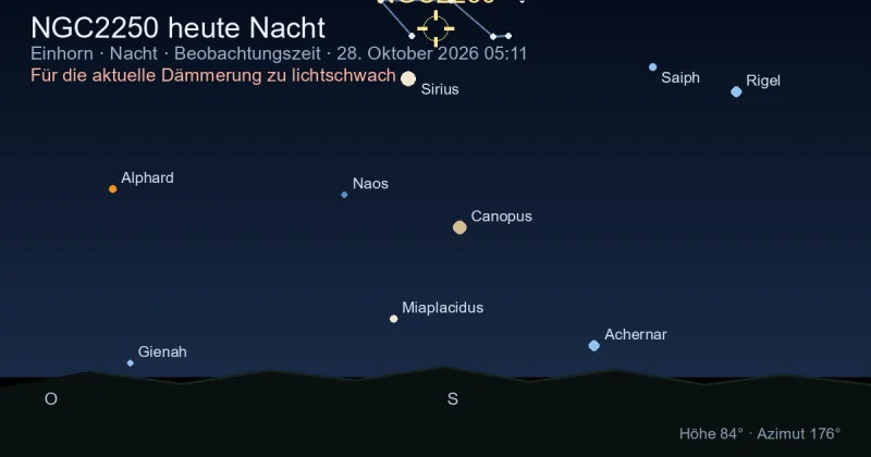 NGC2250 heute Nacht