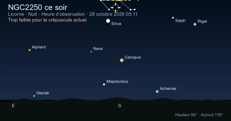 NGC2250 ce soir
