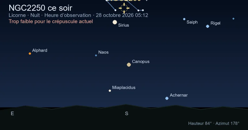 NGC2250 ce soir