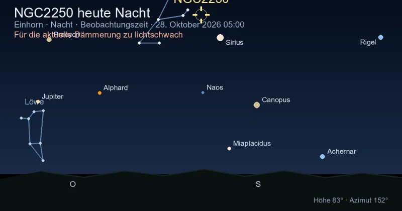 NGC2250 heute Nacht