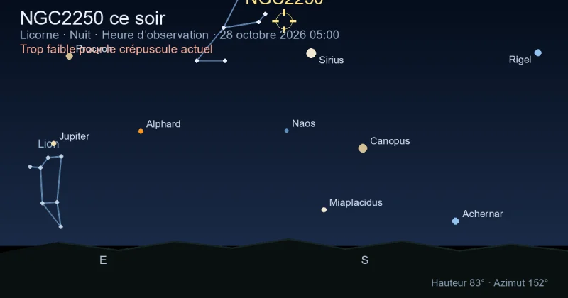 NGC2250 ce soir