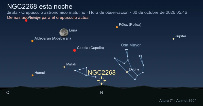 NGC2268 esta noche