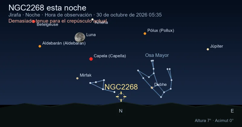 NGC2268 esta noche