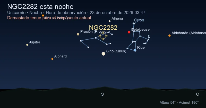 NGC2282 esta noche