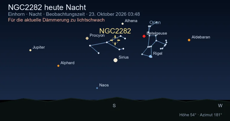 NGC2282 heute Nacht