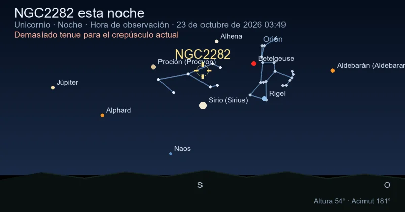 NGC2282 esta noche