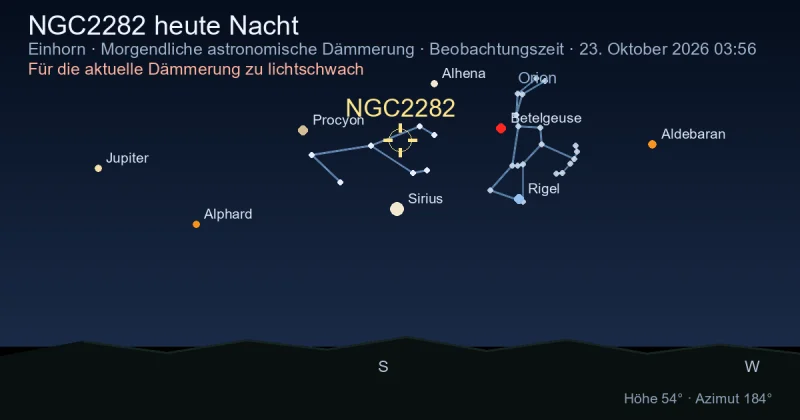 NGC2282 heute Nacht