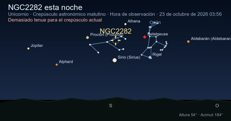 NGC2282 esta noche