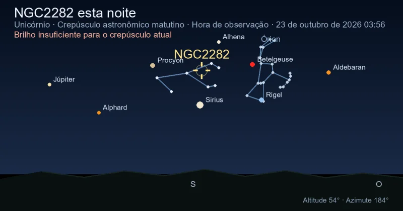 NGC2282 esta noite