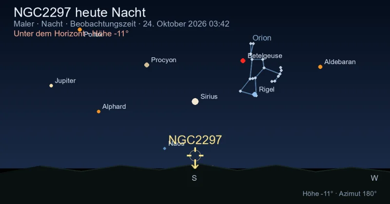 NGC2297 heute Nacht