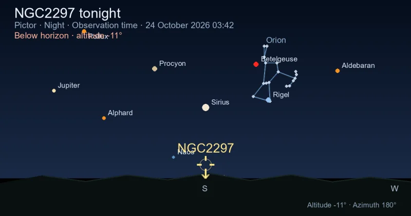 NGC2297 tonight
