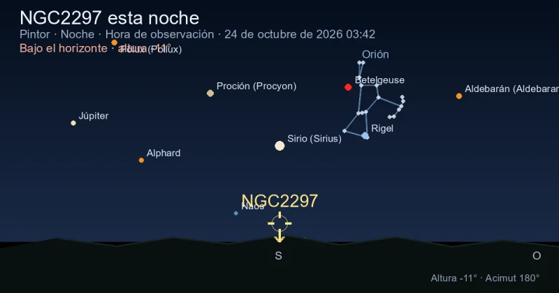 NGC2297 esta noche