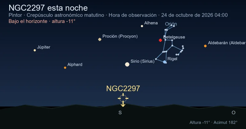 NGC2297 esta noche