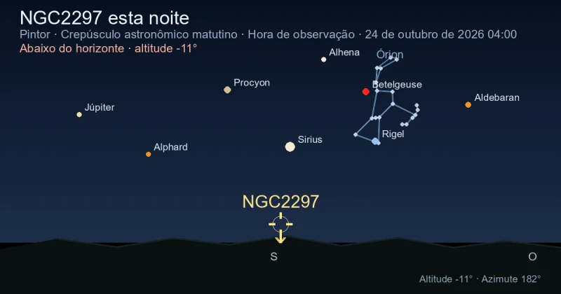 NGC2297 esta noite
