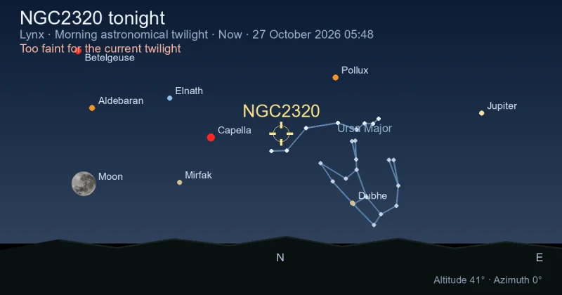 NGC2320 tonight