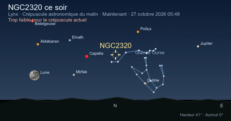 NGC2320 ce soir