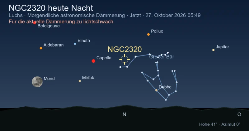 NGC2320 heute Nacht