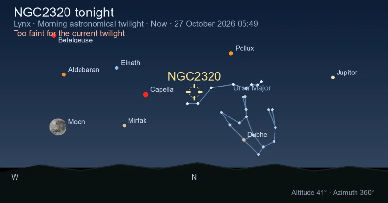 NGC2320 tonight