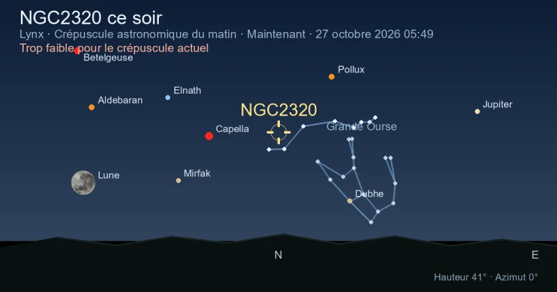 NGC2320 ce soir