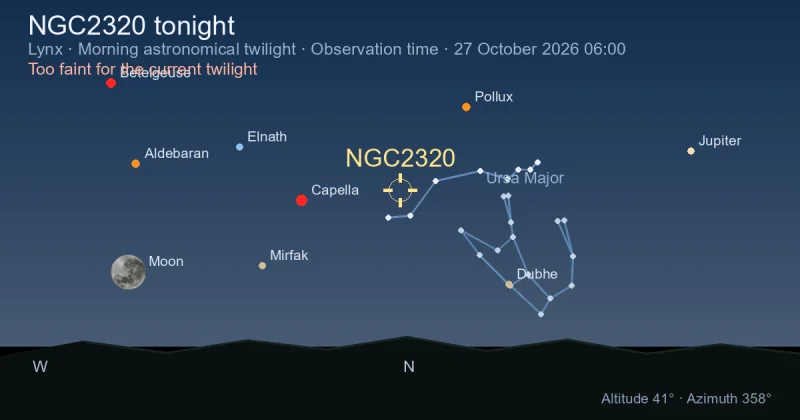 NGC2320 tonight
