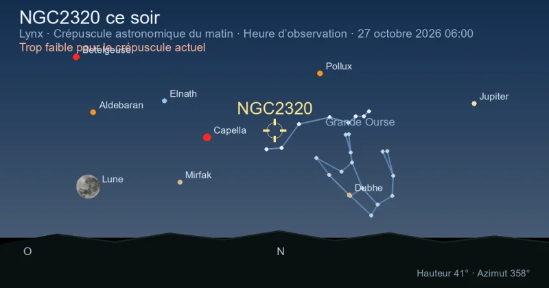 NGC2320 ce soir
