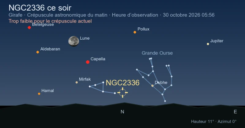 NGC2336 ce soir